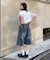 【UNISEX】【プラスサイズあり】アソート柄ブッシュハーフパンツ