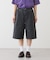 【UNISEX】【プラスサイズあり】アソート柄ブッシュハーフパンツ