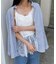 裾レースドッキングシアーキャミチュニック