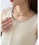 スポンディッシュWZIPペプラム配色ニットベスト