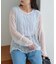 レースクルーネックTee