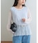 レースクルーネックTee