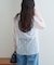 レースクルーネックTee