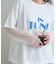 レースクルーネックTee