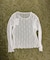 レースクルーネックTee