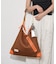 :【TYNNE.】【大容量／軽量】マルチウェイ配色メッシュトライアングルバッグ