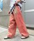 【SOUNDS GOOOOD】レイヤードシアーイージーパンツ