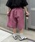 【SOUNDS GOOOOD】ネオンチェックハーフパンツ