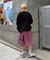 【SOUNDS GOOOOD】ネオンチェックハーフパンツ