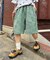 【SOUNDS GOOOOD】ネオンチェックハーフパンツ