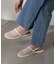 :【S～XLサイズ展開！】ドット柄シアーメッシュフラットサンダル