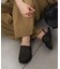 :【S～XLサイズ展開！】ドット柄シアーメッシュフラットサンダル
