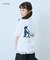 【KIDS】【TYPY×LOTTE板ガム】持続冷感バックロゴクールミントTEE