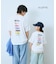 【KIDS】【TYPY×LOTTE板ガム】持続冷感バックロゴ板ガム集合TEE