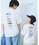 【KIDS】【TYPY×LOTTE板ガム】持続冷感バックロゴ板ガム集合TEE