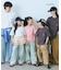 【KIDS】【TYPY×LOTTE板ガム】持続冷感バックロゴ板ガム集合TEE