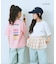 【KIDS】【TYPY×LOTTE板ガム】持続冷感バックロゴ板ガム集合TEE