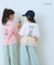 【KIDS】【TYPY×LOTTE板ガム】持続冷感バックロゴ板ガム集合TEE