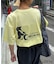 【TYPY×LOTTE板ガム】持続冷感バックロゴクールミントポケットTEE