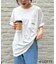 【TYPY×LOTTE板ガム】持続冷感バックロゴ板ガム集合ポケットTEE