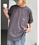 【TYPY×LOTTE板ガム】持続冷感バックロゴ板ガム集合ポケットTEE
