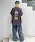 【TYPY×LOTTE板ガム】持続冷感バックロゴ板ガム集合ポケットTEE