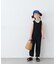 【KIDS】裾ドロスト裏毛ヘンリーオールインワン
