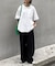 【UNISEX】【汗シミ防止】レイヤードライクヘンリーTEE