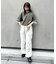 【UNISEX】【汗シミ防止】レイヤードライクヘンリーTEE