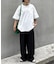 【UNISEX】【汗シミ防止】レイヤードライクヘンリーTEE