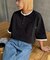 【UNISEX】【汗シミ防止】レイヤードライクヘンリーTEE