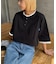 【UNISEX】【汗シミ防止】レイヤードライクヘンリーTEE