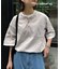 【UNISEX】【汗シミ防止】レイヤードライクヘンリーTEE