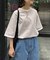 【UNISEX】【汗シミ防止】レイヤードライクヘンリーTEE