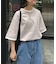 【UNISEX】【汗シミ防止】レイヤードライクヘンリーTEE