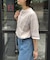 【UNISEX】【汗シミ防止】レイヤードライクヘンリーTEE