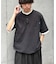 【UNISEX】【汗シミ防止】レイヤードライクヘンリーTEE