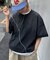 【UNISEX】スプレー加工ヘンリーTEE