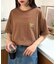 【UNISEX】ピンボーダーワンポイント刺繍ロゴTシャツ