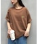 【UNISEX】ピンボーダーワンポイント刺繍ロゴTシャツ