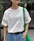 【OJISAN】刺繍ロゴバックプリントTEE
