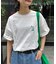 【OJISAN】刺繍ロゴバックプリントTEE