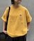 【OJISAN】刺繍ロゴバックプリントTEE