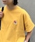 【OJISAN】刺繍ロゴバックプリントTEE