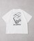 【OJISAN】刺繍ロゴバックプリントTEE