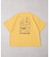 【OJISAN】刺繍ロゴバックプリントTEE