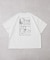 【OJISAN】刺繍ロゴバックプリントTEE