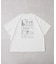 【OJISAN】刺繍ロゴバックプリントTEE
