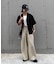 【UNISEX】シアーオープンカラーシャツ