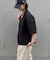 【UNISEX】シアーオープンカラーシャツ